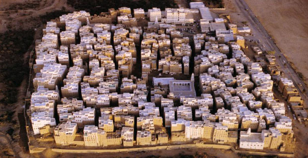 Edifici in terra cruda in Yemen, Shibam