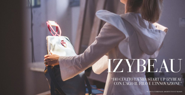 La start up Izybeau e le sue creazioni con ago filo e innovazione.
