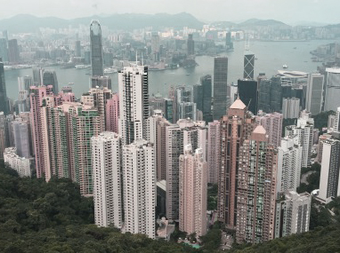 I grattacieli di Hong Kong