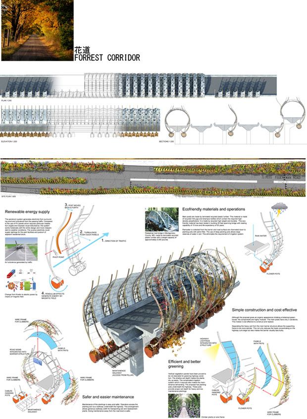 Forest-corridor-barriere-traffico-e