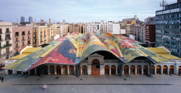 mercato santa caterina barcellona architetta tagliabue