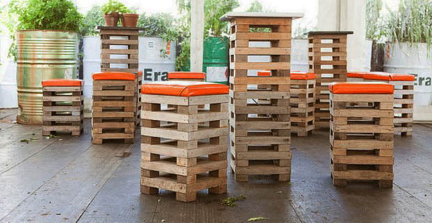 Possibilita di arredo con i pallet