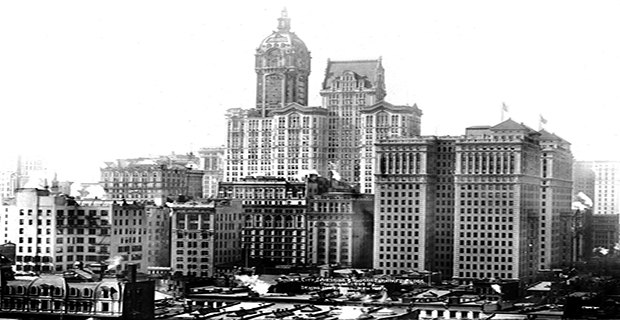 In alto: City Investing Building, New York