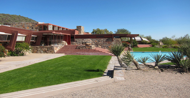 Giardino Taliesin West, Frank Lloyd Wright