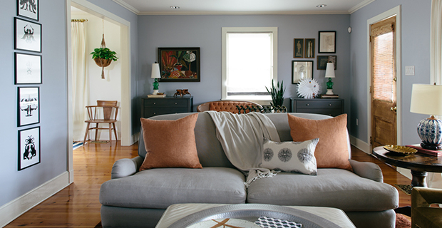  Logankilleninteriors, Residenza a Nashville: arredare con il verde