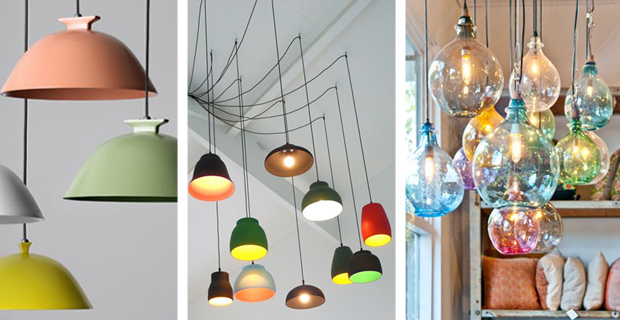 Tendenze per lilluminazione della cucina: le lampade sospese Lampade cucina design