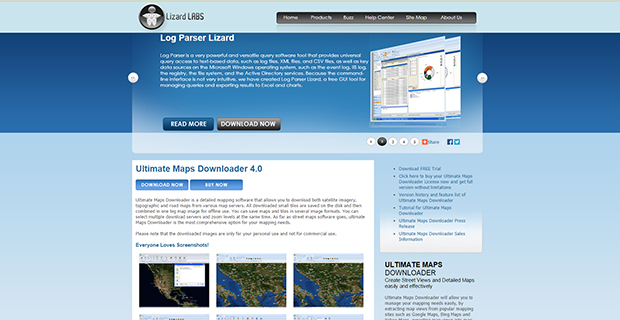 Software per il download di mappe per architetti
