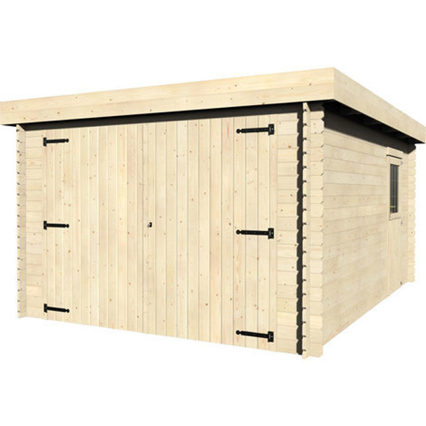  Casetta in legno per garage.