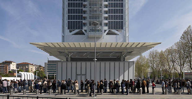  Vista Esterna del grattacielo Intesa Sanpaolo di Renzo Piano a Torino, Ph. Enrico Cano.
