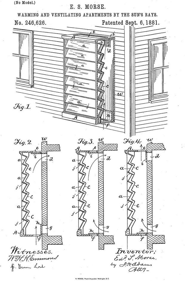  Il prototipo originario di Edward Morse 