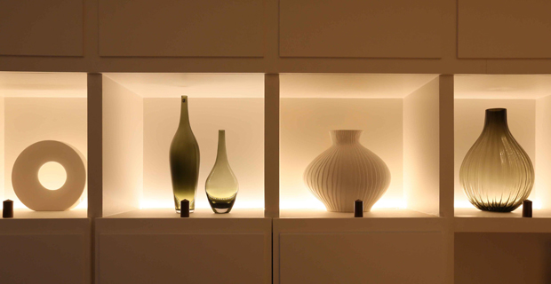 Strisce led per il design di interni: illuminare la zona giorno Zona giorno design