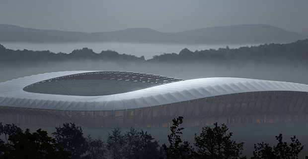 stadio legno ZHA b