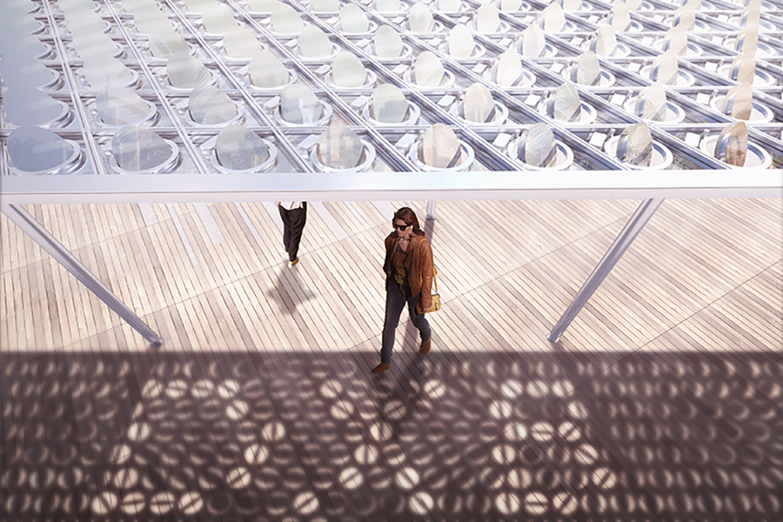 La copertura Sun&Shade di Carlo Ratti a Dubai