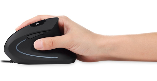 Un mouse ergonomico è l'accessorio per architetti che disegnano a lungo al pc