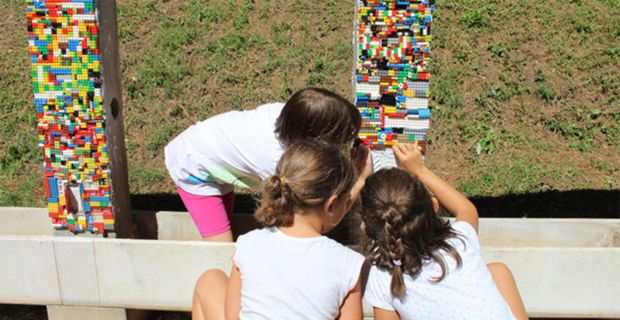  I mattoncini del dispatchwork possono essere riutilizzati dai bambini per giocare