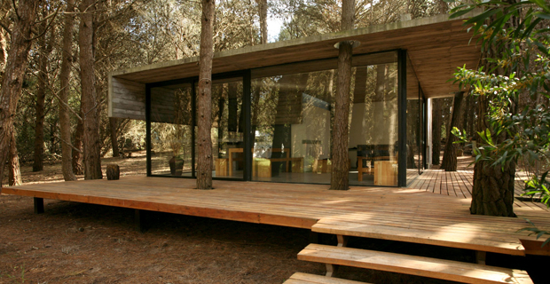 La casa vacanze nel bosco di Mar Azul