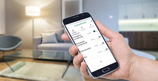 L'app per la domotica da smartphone Powahome.