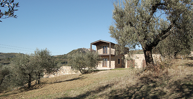 Il progetto realizzato di Giulio Basili per una casa in campagna