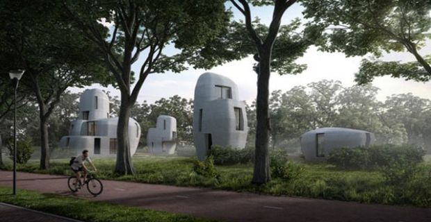 Project Milestone è il progetto del primo complesso residenziale stampati in 3d in Olanda