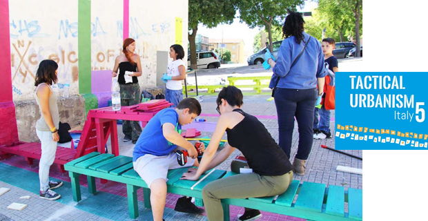 Alcune esperienze di tactical urbanism in Italia