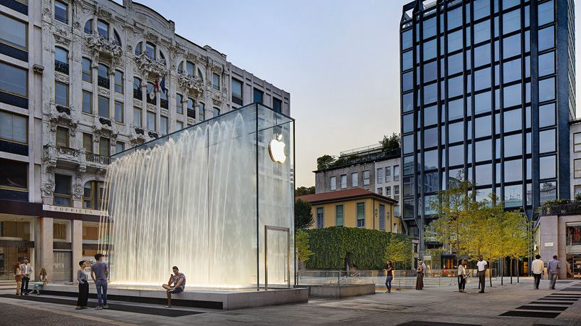 Il nuovo Apple Store di Milano è ipogeo