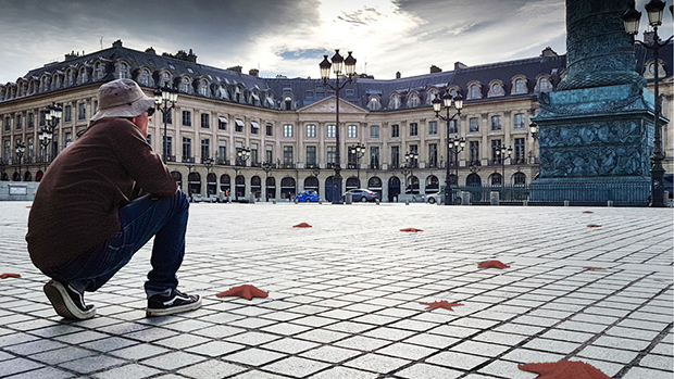 Le stelle di Place Vendome a Parigi.