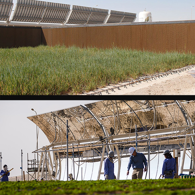 Il fotovoltaico a concentrazione per produrre energia pulita nel Sahara Solar Project.