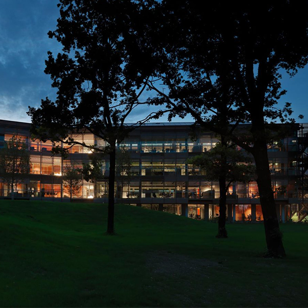 Il parco del Credit Agricole di Parma.