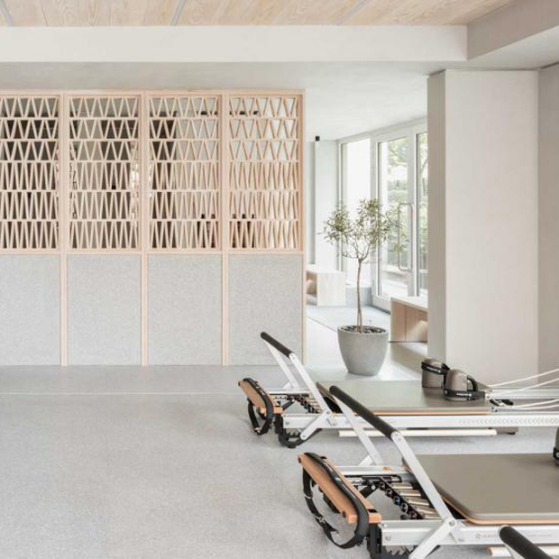 Lo studio di pilates Core Kensington a Londra.