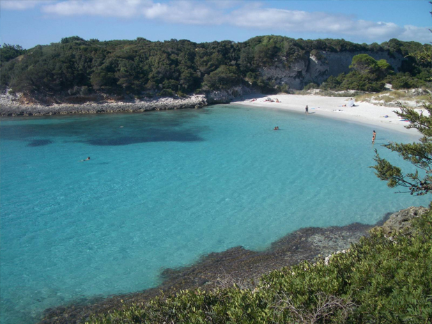 La spiaggia di Piantarella nella Corsica del Sud.