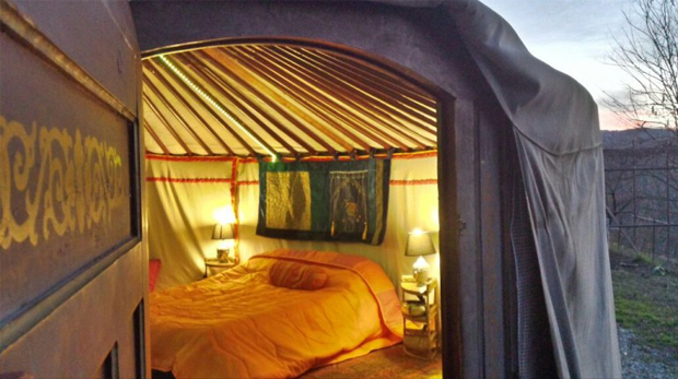  Glamping in Piemonte nella Yurte Soul Shelter.