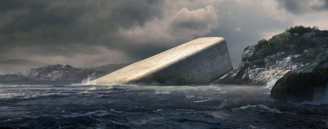 Il ristorante subacqueo Under dello studio Snohetta.