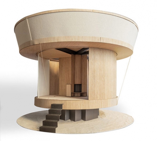  Il prototipo della tiny house Casa Ojala.