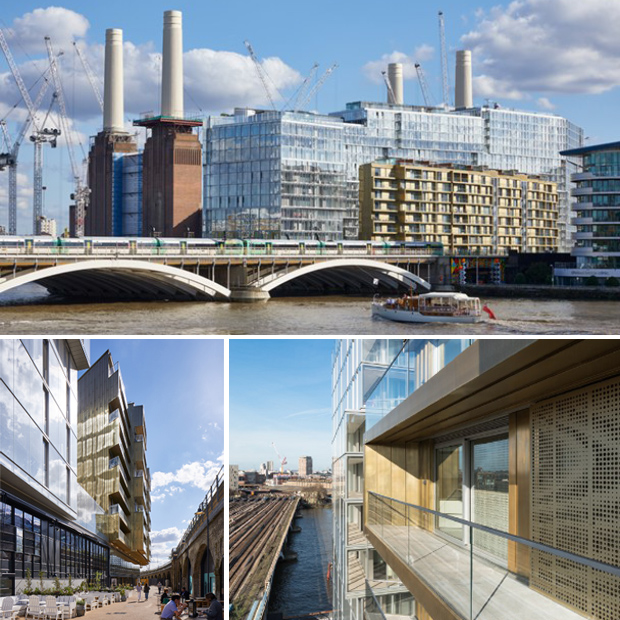 Le abitazioni della Battersea Power Station.