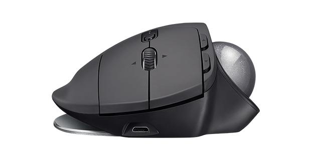 mouse ergonomico orizzontale logitech mx ergo trackball3