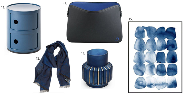 accessori design classic blue pantone