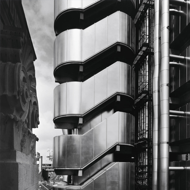  L'estetica dell’hi tech nel Lloyd’s Building.