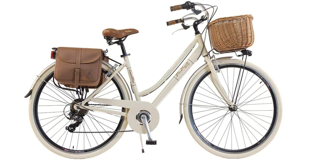 bicicletta da citta citybike accessoriata donna viaveneto