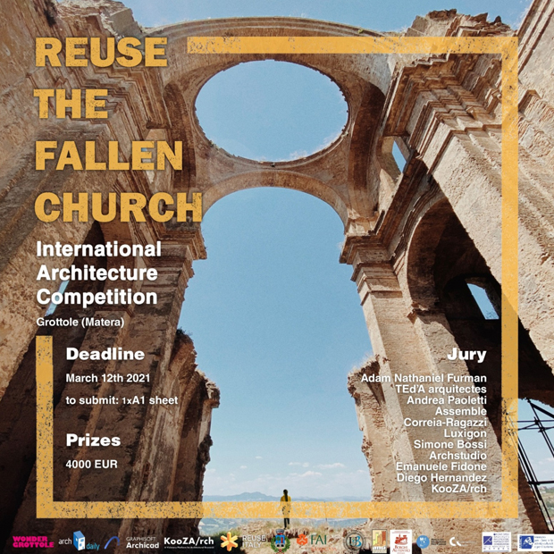 reuse fallen church concorso chiesa