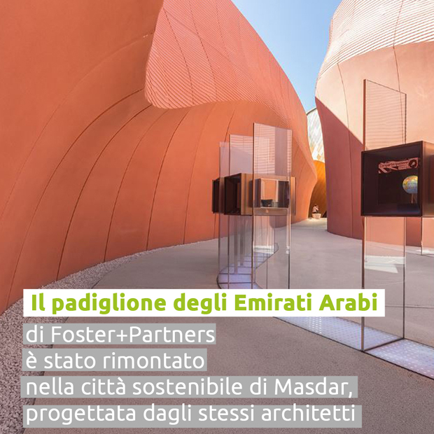 riuso padiglione emirati arabi foster partners