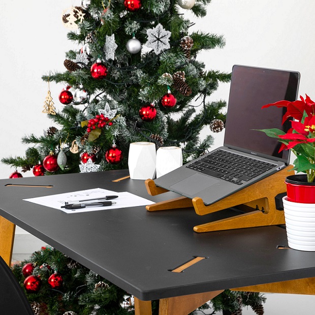 regali natale alza laptop