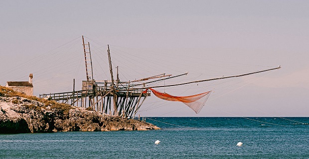 trabucco cala molinella puglia