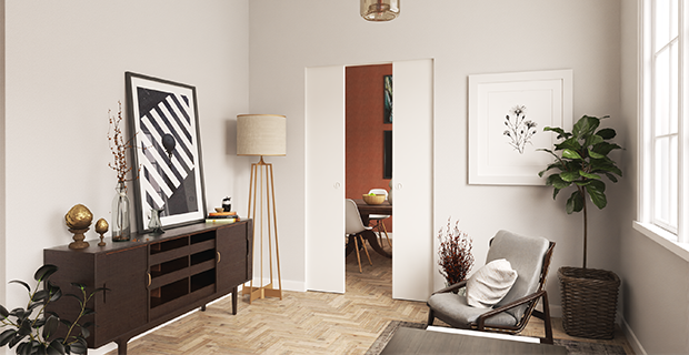 design invisibile porte filo muro