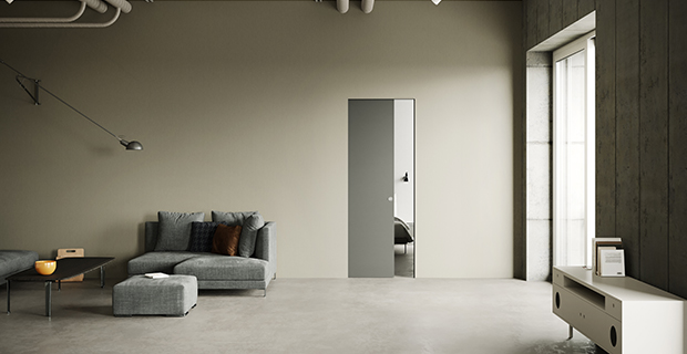 porte filo muro contemporaneo