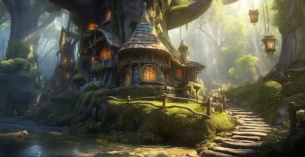 La magia delle case degli elfi