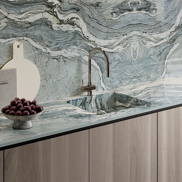 top cucina marmo