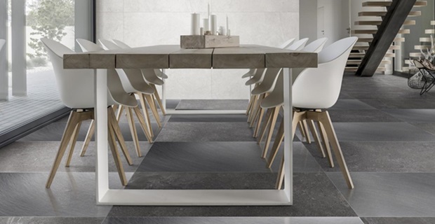 acciaio inox pavimenti