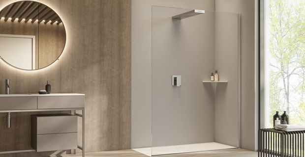 doccia walk in soffione popeye