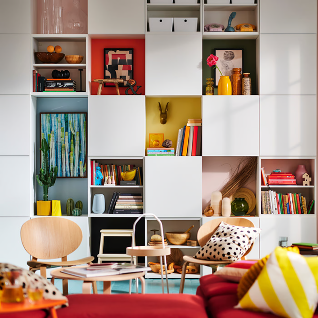 zona living colori arredamento