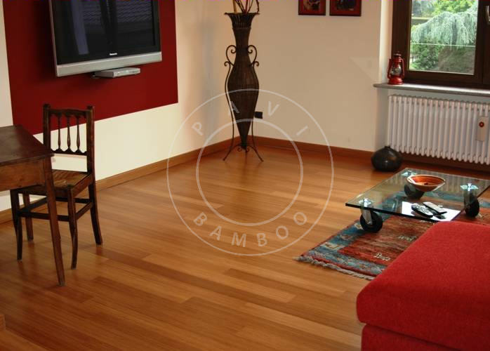 Parquet in bambù: sostenibile e resistente Pavimenti in legno per interni resistenti